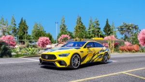 FiveM车包 奔驰 巴博斯 GT63 出租车|FiveM插件网