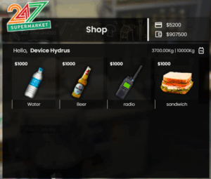 FiveM海德拉斯商店|FiveM插件网