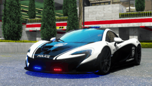 迈凯伦 P1 警车 超级跑车|FiveM插件网