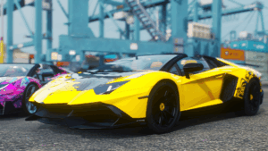 兰博基尼 Aventador LP700-4 敞篷跑车 超级跑车 四驱车|FiveM插件网