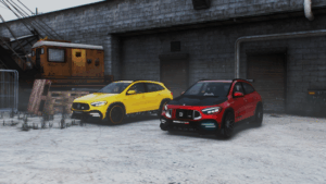 梅赛德斯 奔驰 AMG 曼哈特 巴博斯 GLA35 超精致模型|FiveM插件网