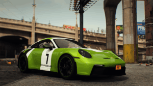 FiveM车辆 保时捷 911 GT3 勒芒涂装版|FiveM插件网