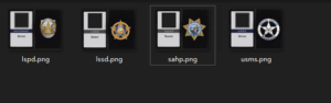FiveM插件 QBCore多部门警察证件 LSPD BCSO SAHP USMS|FiveM插件网