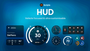 FiveM JG HUD 1.3.2版本|FiveM插件网