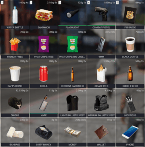 【免费资源】物品模板适用于Ox_Inventory库存|FiveM插件网